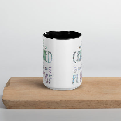 Created With a Purpose Coffee Mug with Color Inside